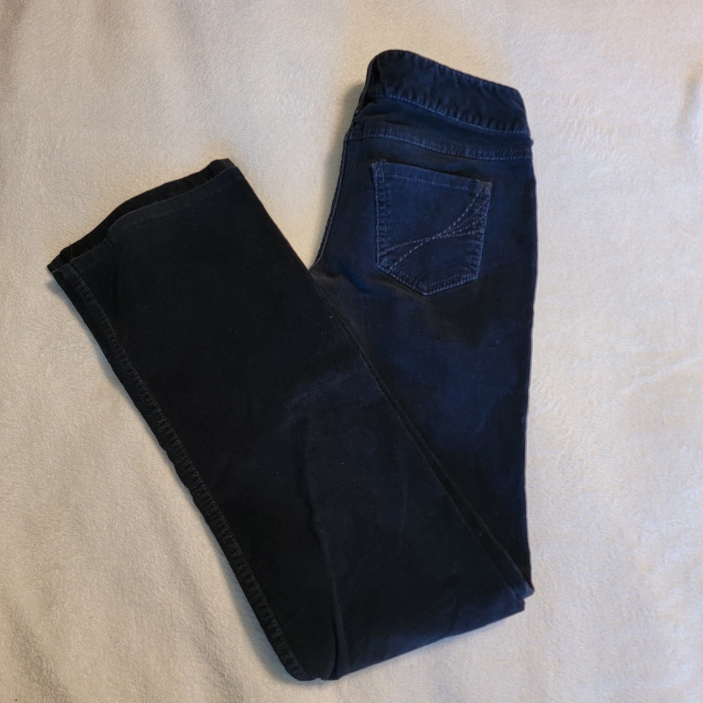 Black corduroy jeans size 3